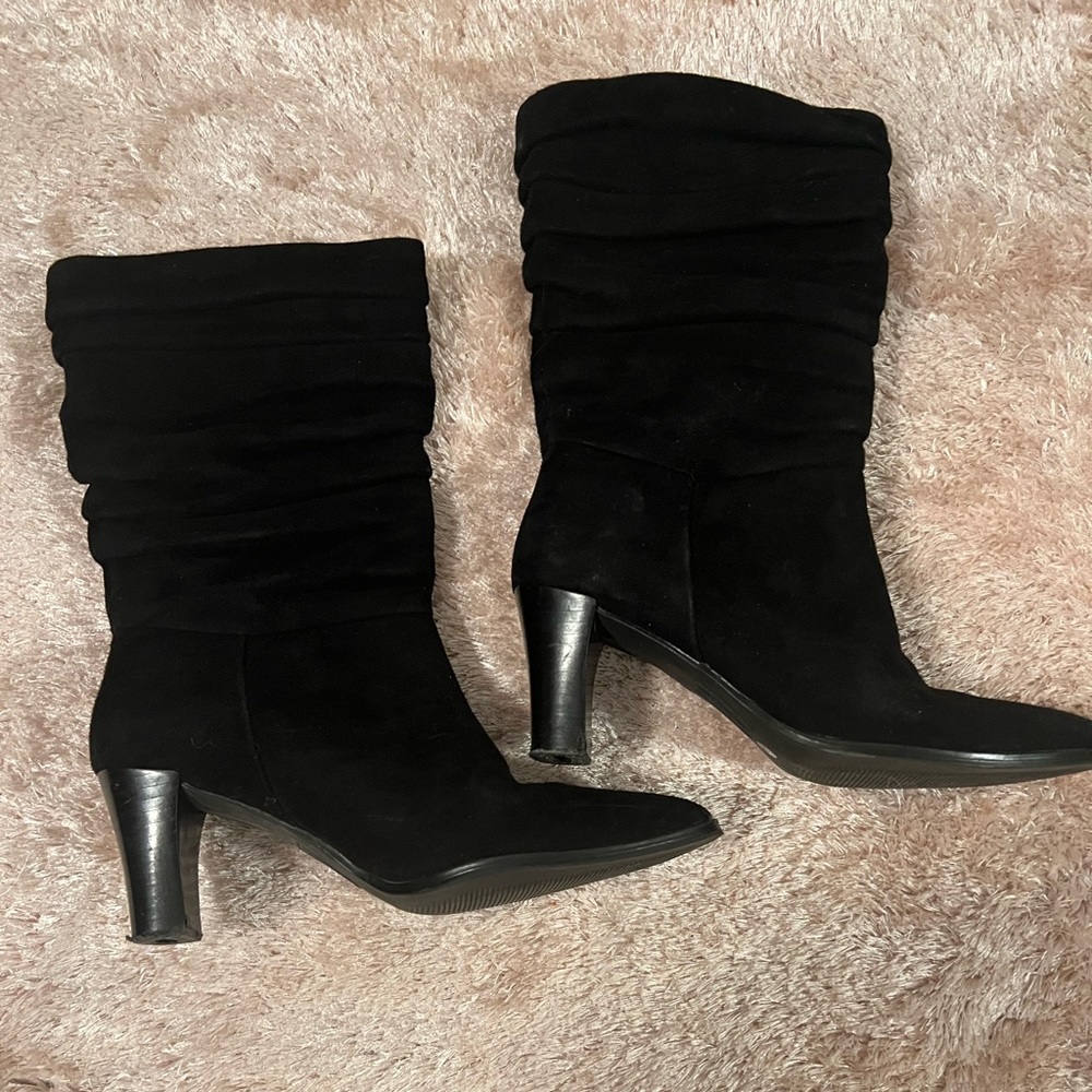 Black booties